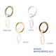 Import Hellas Curtain Hook