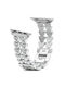 Curea Love Chain Brățară Argintie Apple Watch 44 45 46 49mm