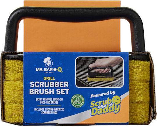 Σετ Βούρτσας Καθαρισμού Ψησταριάς Scrub Daddy Mr Bar-b-q Scrubber Brush Set