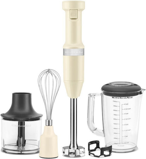 Kitchenaid Hand Blender with Stainless Steel Rod 180W Grey