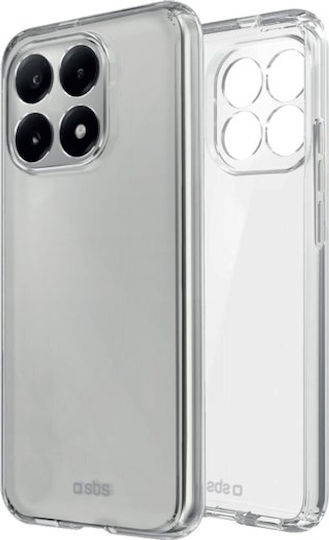 SBS Задна Корица Силикон Прозрачен (Xiaomi 17T)