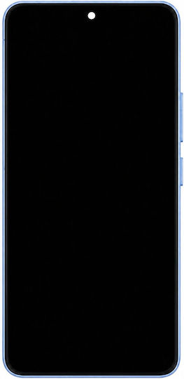 Clappio Ecran complet Redmi Note 13 4G OLED Ecran tactil cu ramă Albastru