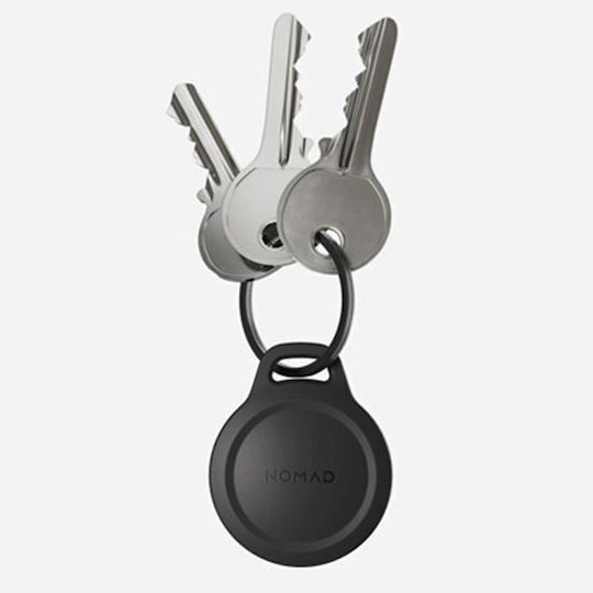 Nomad Rugged Keychain Case for AirTag in Black Colour