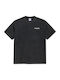 Herrenblusen T-Shirt Silber Schwarz