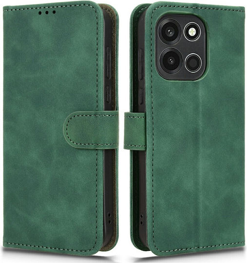 Handyhülle Brieftasche Stand Für Oneplus Nord 6 5g Turbo 6 5g Dunkelgrün