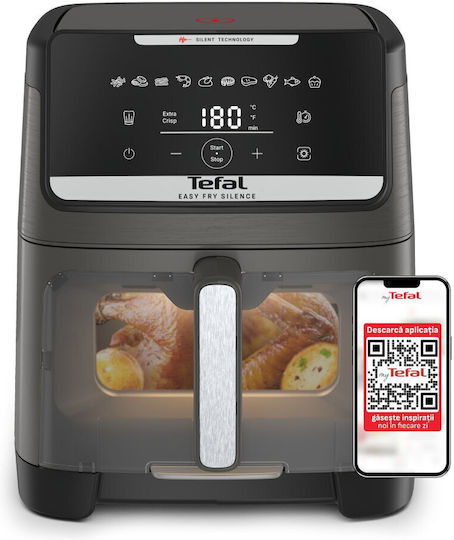 Tefal Easy Fry Silence Heißluftfritteuse 7lt Graue