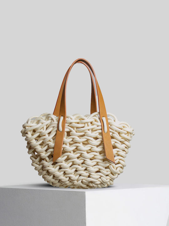 Alienina Women's White Handbag