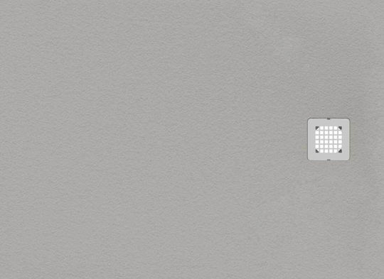 Ideal Standard Ultra Flat S Duschen Künstlicher Stein 100x90cm Grau