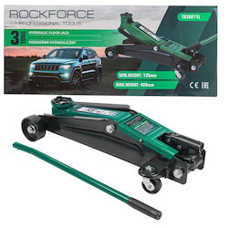 Rockforce Hydraulic Bottle Jack with Lifting Capacity up to 42 cm and Load Weight up to 3 Tons