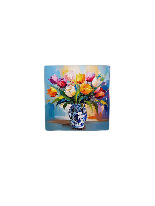 Διακοσμητικό Πλακάκι Φυσική Πέτρα Tulip Bouquet