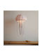 Owl Paperlamps Μονόφωτο Παιδικό Φωτιστικό Κρεμαστό από Χαρτί με Υποδοχή E27 Λιλά 60x30cm