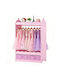 Vevor Kids Multi Hook Wooden Pink