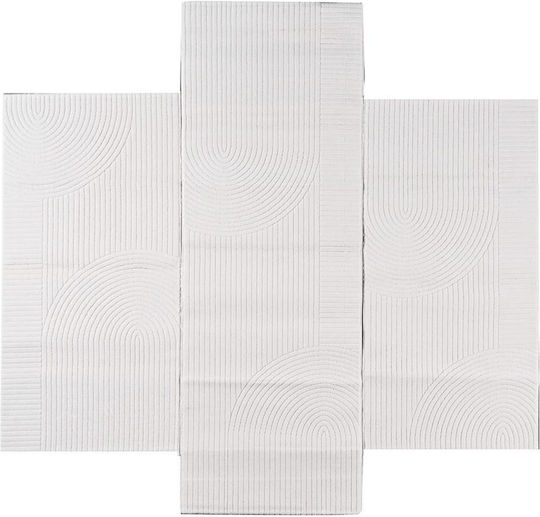 Pierre Cardin Σετ Χαλιά Κρεβατοκάμαρας White 23601322 3τμχ