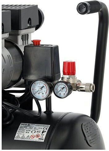 Yato Μονοφασικό Κομπρεσέρ Αέρος 61.9dB με Ισχύ 2hp και Αεροφυλάκιο 50lt