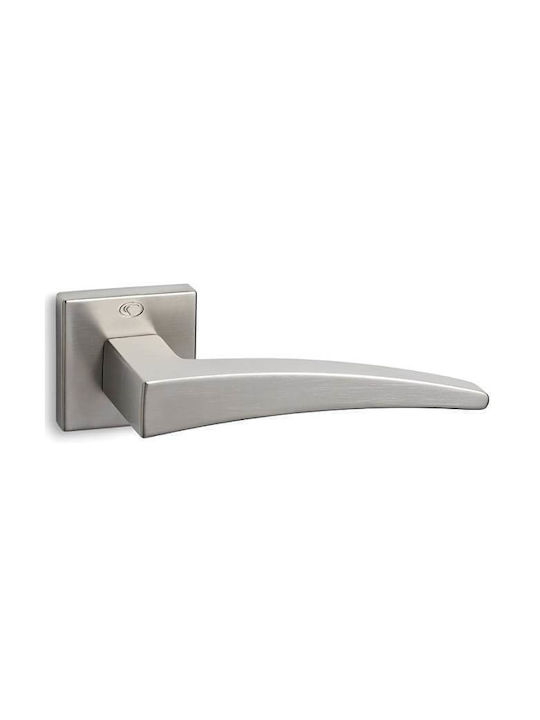 Convex Πόμολο WC Ροζέτα 775 Ζεύγος με Επιστόμιο Ματ Νίκελ