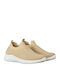 Damen Slip-Ons Stoff Beigen DM-M01-Beige