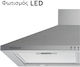 Telemax Chimney Vent Hood 60cm Inox TD0660