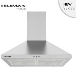 Telemax TD0860 Chimney Hood 60cm Inox