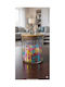 SteweHome Set of 2 Pieces Glass Cereal Jars with Lid 750ml