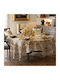 Tessitura Toscana Telerie Linen Tablecloth Mudra Beige 160x230cm