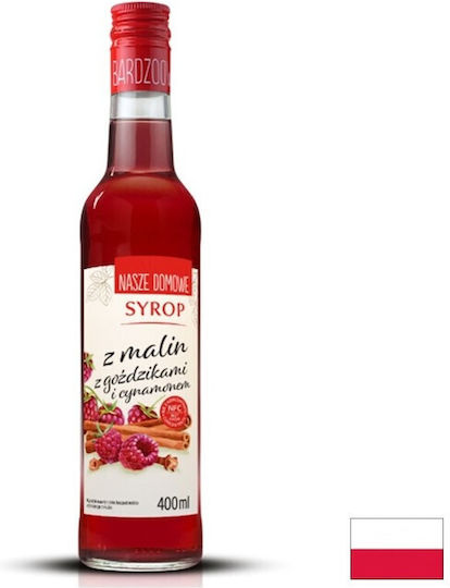 Premium Rosa Cocktailzutaten mit Himbeergeschmack Sirup 400ml