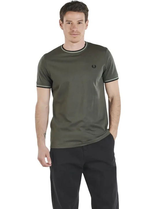Fred Perry Twin Tipped T-shirt Khaki