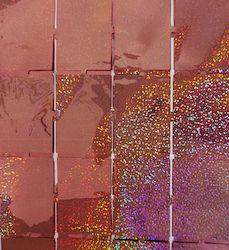 Panel Curtain Pink Gold Background Wall 2x1m Panel Curtain Pink Gold Background Wall 2x1m