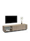 TV-Ständer Grau M214xP35xH45cm
