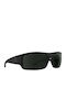 Unisex Sonnenbrillen mit Schwarz Horn umrandet Rahmen und Gray Farbe Gläser