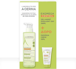 A-Derma Exomega Control Σετ Περιποίησης για Ενυδάτωση & Καθαρισμό Σώματος A-Derma Exomega Control Σετ Περιποίησης για Ενυδάτωση & Καθαρισμό Σώματος