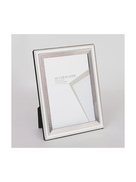 756 Metallic Photo Frame With Silver Frame