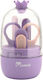 Momini Momini Baby Badezubehör Nagelpflege-Set für Babys Lila 4 Stück