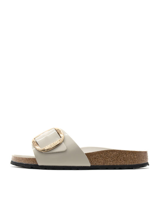 Birkenstock Madrid Δερμάτινα Σανδάλια Μπεζ
