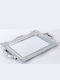 Decorative Plastic Tray with Mirror 39x25x2cm 4pcs