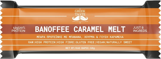myGreekTaste MyGreekTaste Μπάρα Με 12gr Πρωτεΐνης & Γεύση Banoffee Caramel Melt 60gr