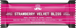 myGreekTaste Protein Bar with Flavour Strawberry Velvet Bliss 60gr
