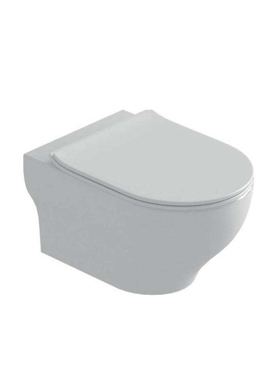 Olympia Wandhängende Toilette Rimless Weiße