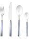 Estia Ligne Blue Cutlery Set Stainless Steel Blue 16 Pieces