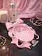 SteweHome Plastic Pink Jewellery Tray 15x14x15cm