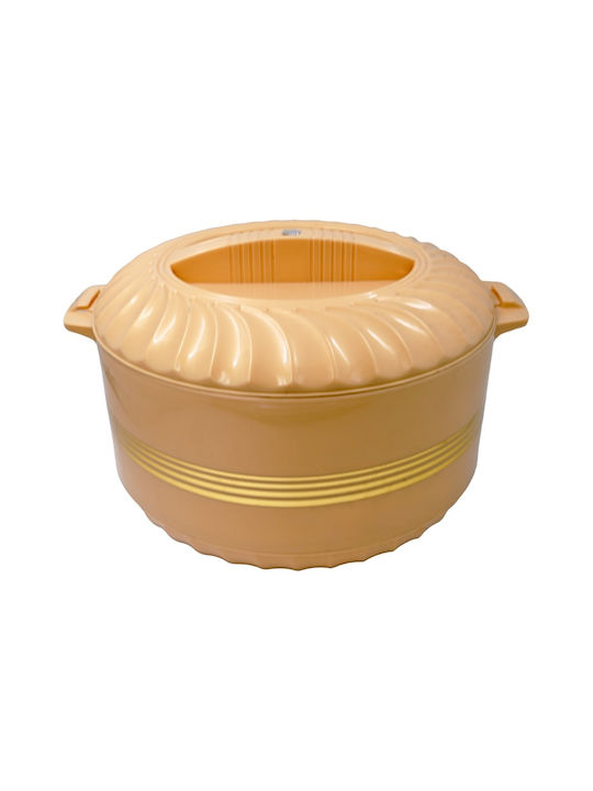 Sidirela Cutie de Prânz din Plastic Termos Bej E-2173