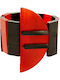 Bohemian Handmade Elastic Bracelet Zuri Orange