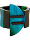 Bohemian Handmade Elastic Bracelet Zuri Turquoise