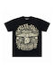 Men's T-shirt Motorcycle Racing Graphic Print Black 63838