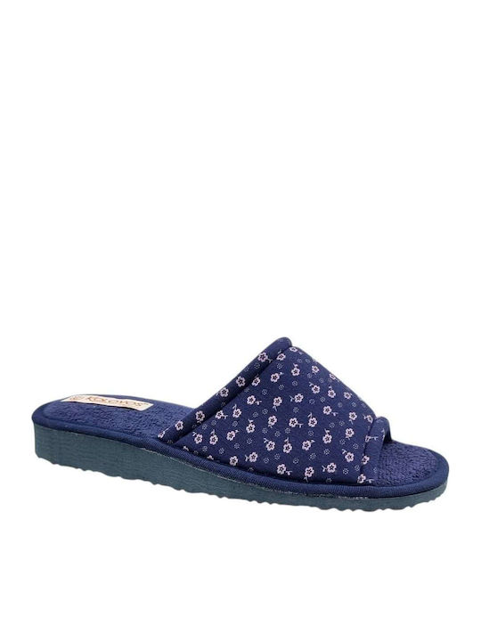 Women's Winter Slippers Blue 136-26_Blue