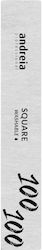 Andreia Square Nail File 100/100