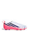 F50 Hyperfast League Laceless FG Παιδικά Ποδοσφαιρικά Παπούτσια με Τάπες Λευκά