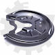 Rear Left Brake Disc Protector Audi A3 Seat Altea L 1k0615611ab