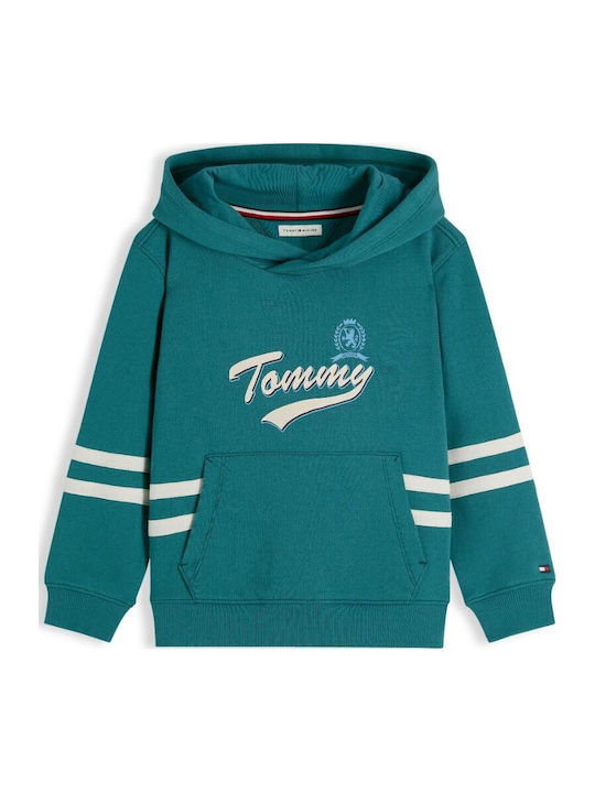 Kinder-Sweatshirt Petrol Blau