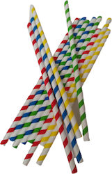 Paper Straws Colorful Stripes Pack 100 Pcs Horeca Poland Paper Straws Colorful Stripes Pack 100 Pcs Horeca Poland
