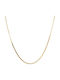 Women's Gold Neck Chain Snake 9K
